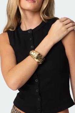 Abstract Chunky Bracelet