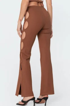 Adina Cut-Out Flared Pants