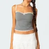 Alara Lace Trim Tank Top