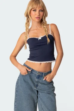 Alara Lace Trim Tank Top