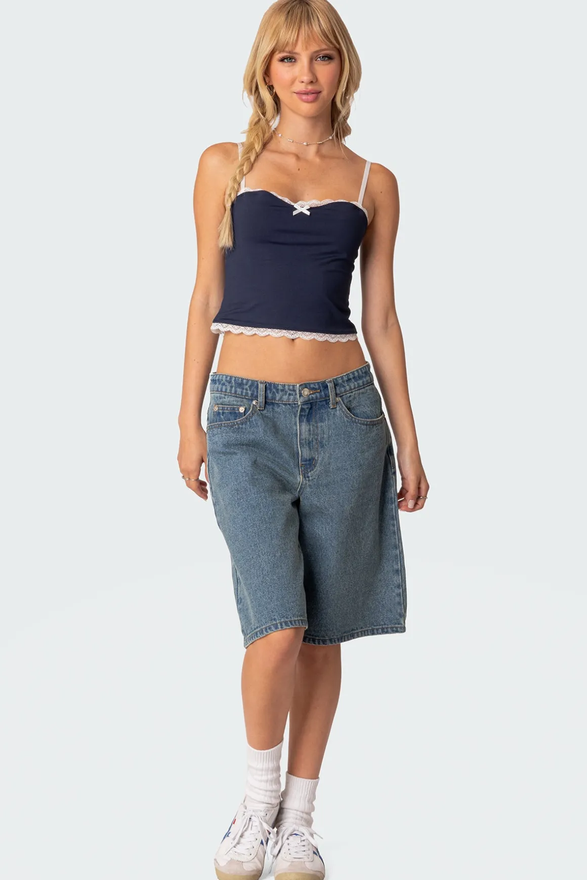 Alara Lace Trim Tank Top