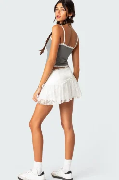 Alara Lace Trim Tank Top