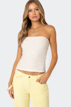 Albina Textured Tube Top