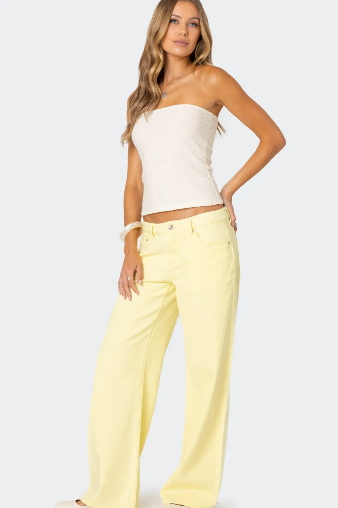 Albina Textured Tube Top