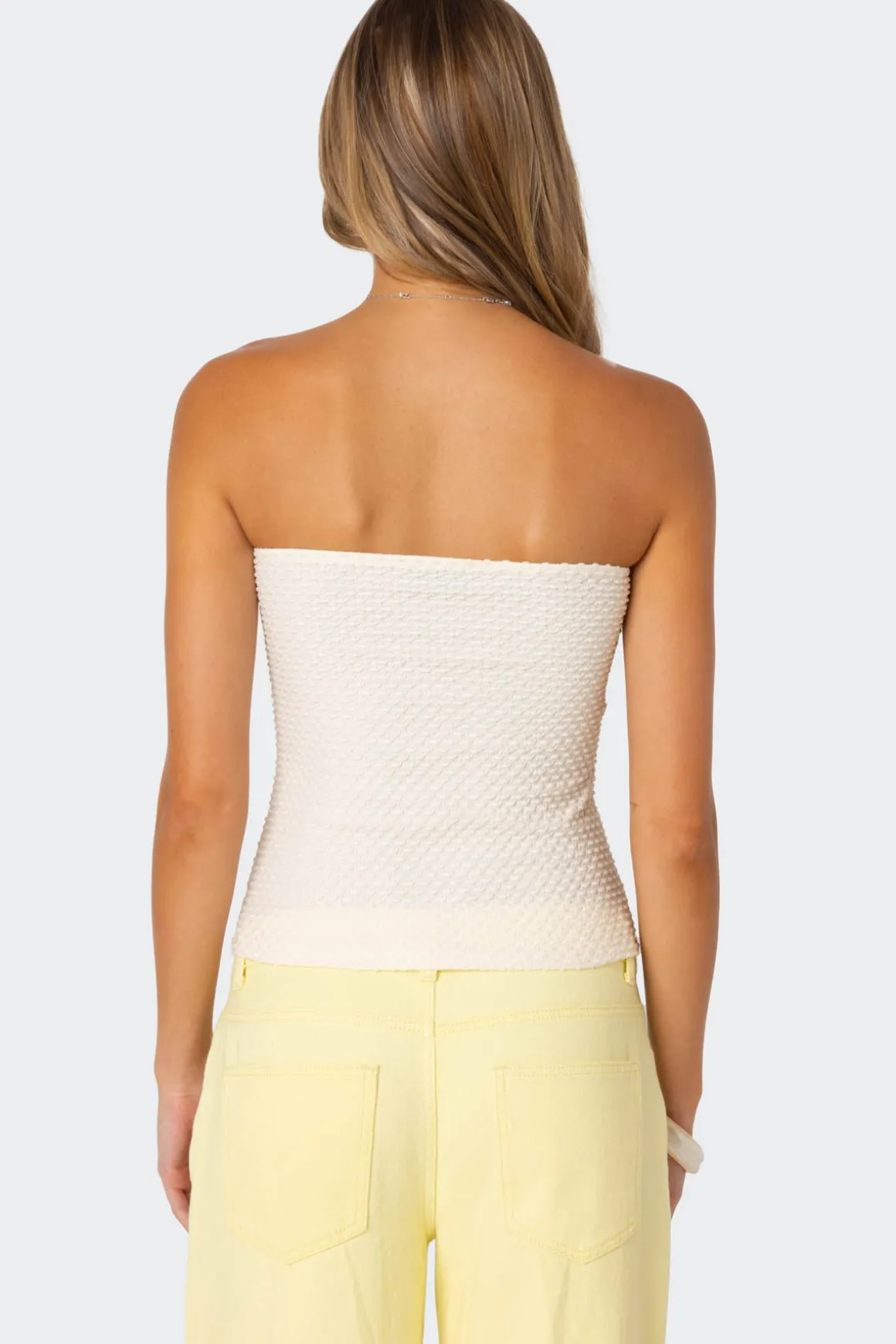 Albina Textured Tube Top