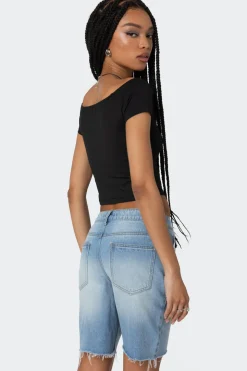 Alexandera Boat Neck T Shirt
