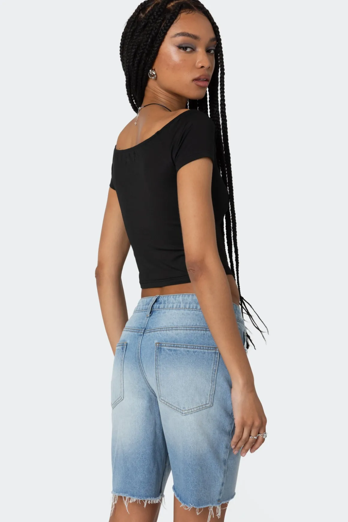 Alexandera Boat Neck T Shirt