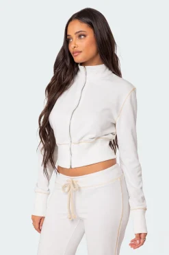 Alexia Zip Up Sweatshirt