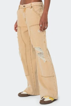 Alibi Distressed Carpenter Jeans