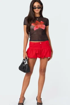 Aloha Sheer Mesh T Shirt