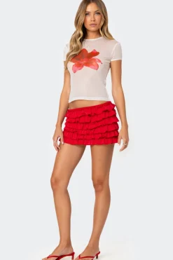 Aloha Sheer Mesh T Shirt