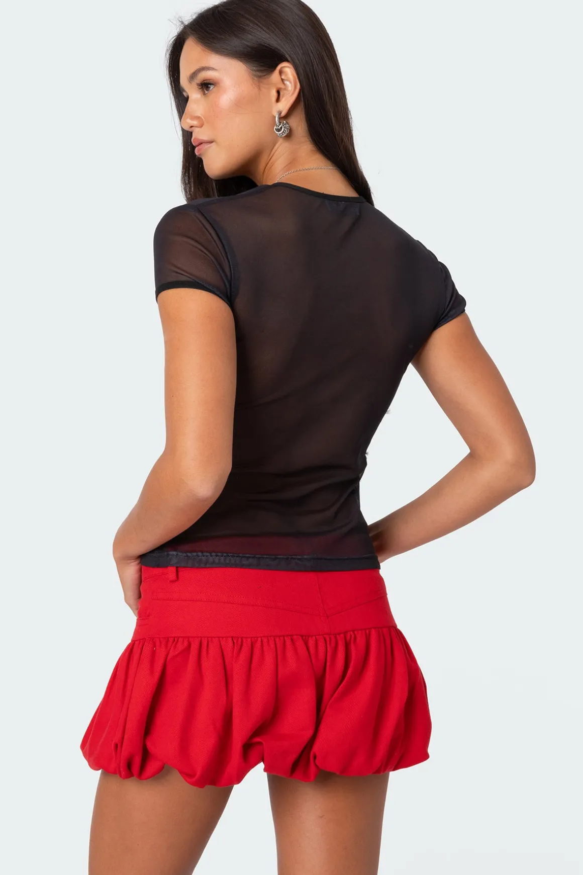 Aloha Sheer Mesh T Shirt