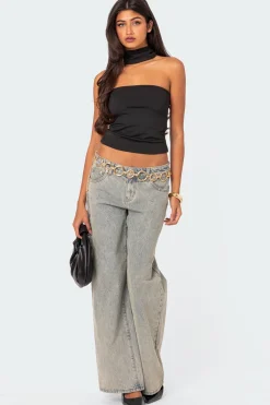 Alyssia Choker Top