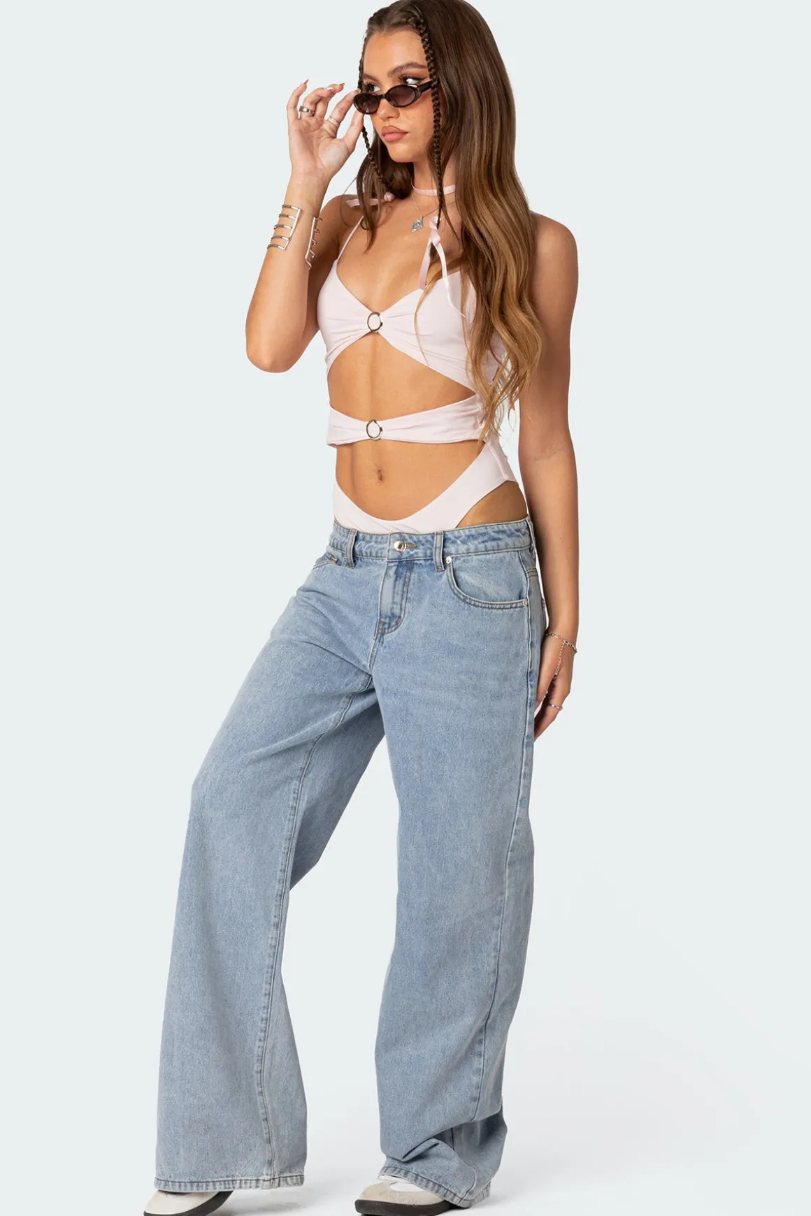 Amethyst Cut Out Bodysuit