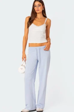 Amilia Lace Trim Tank Top