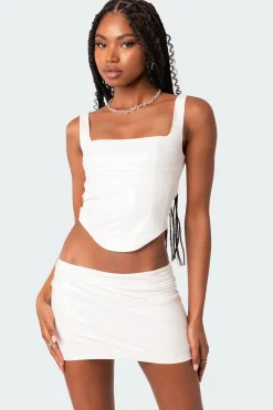 Amiyah Vinyl Corset