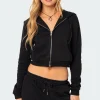 Annalise Zip Front Hoodie