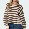 Anney Oversized Striped Sweater