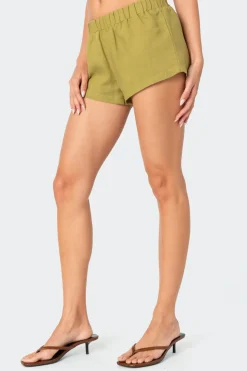 Arden Linen Look Shorts