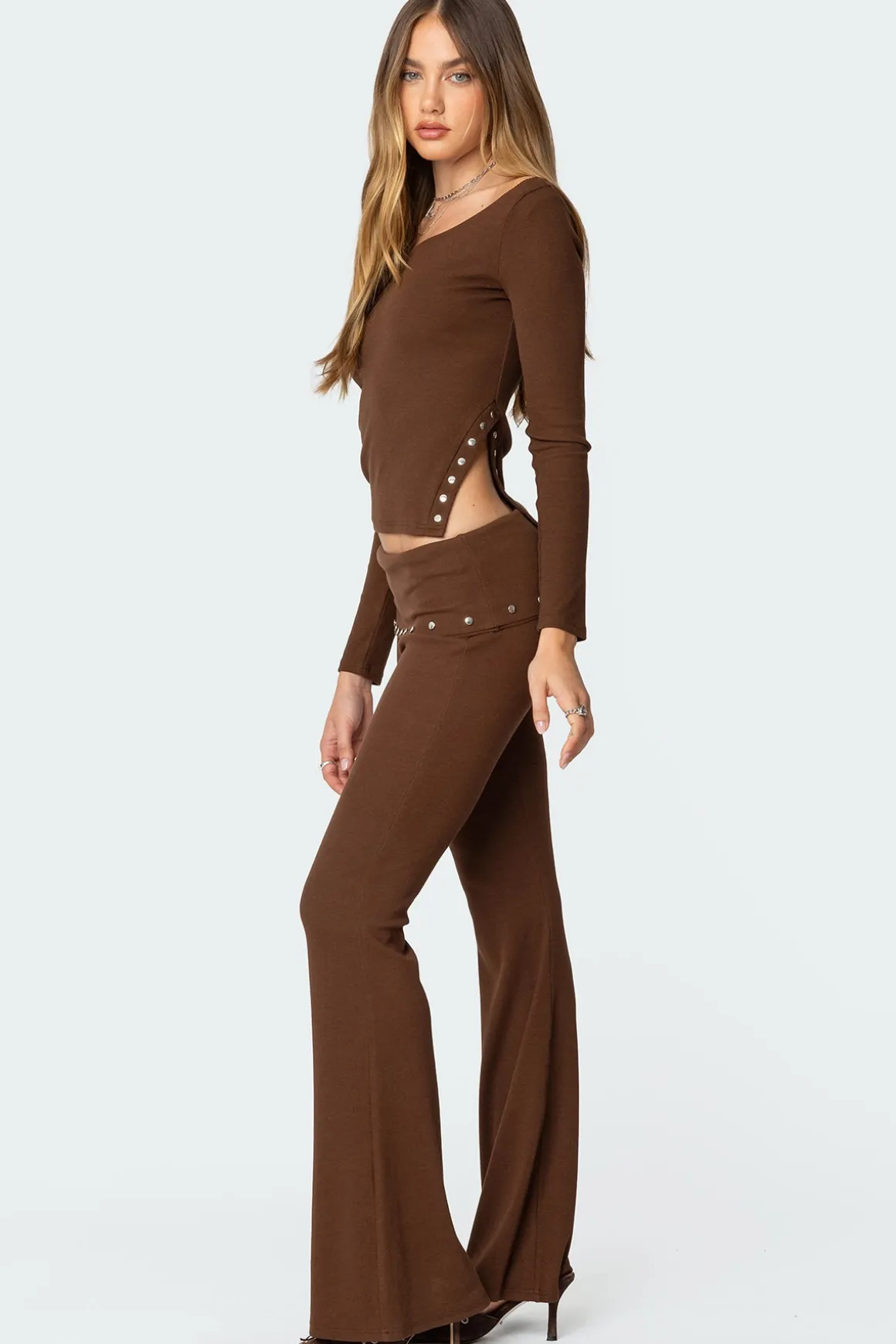 Aries Studded Asymmetric Top