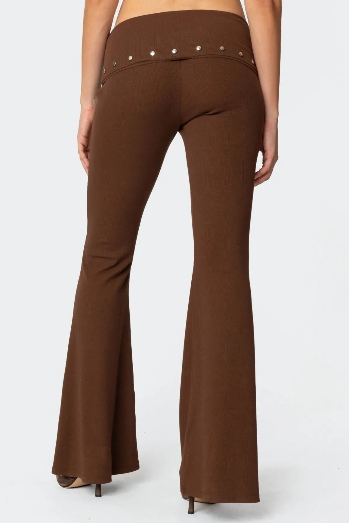 Aries Studded Fold Over Leggings