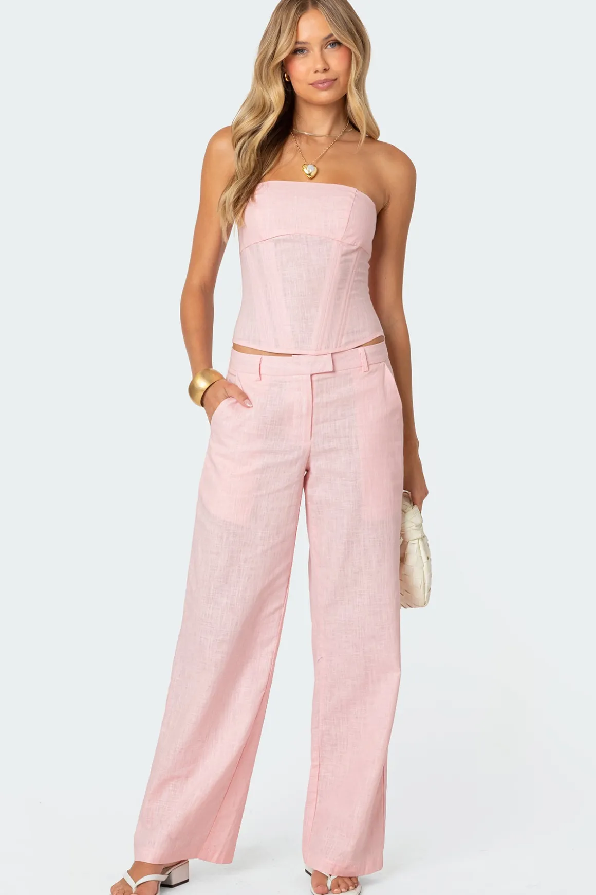 Arya Linen Look Pants