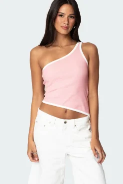 Asymmetric Contrast Top