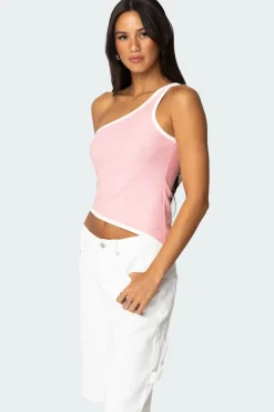 Asymmetric Contrast Top