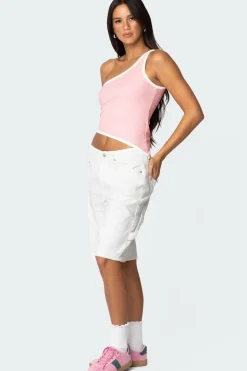 Asymmetric Contrast Top