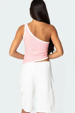 Asymmetric Contrast Top