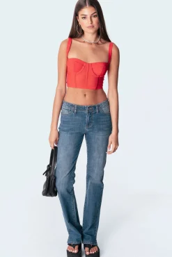 Aubrey Low-Rise Jeans