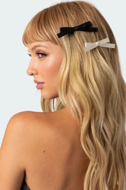 Baby Bow Hair Clip Combo