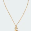 Ballerina Baby Charm Necklace