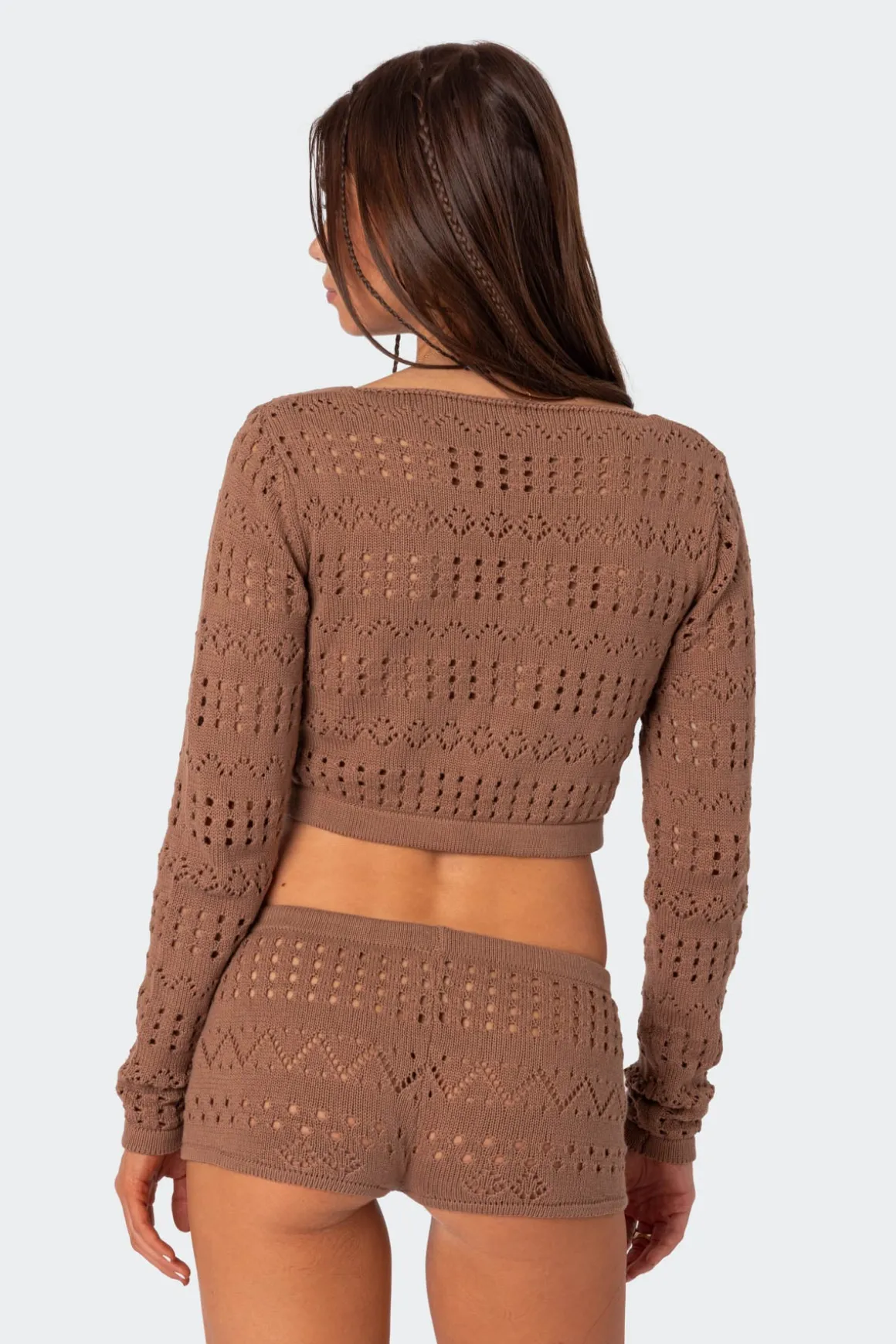 Betsy Tie Front Knitted Cardigan