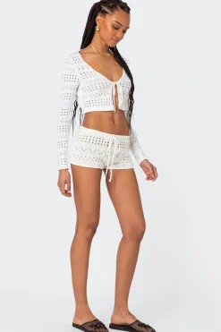 Betsy Tie Front Knitted Cardigan