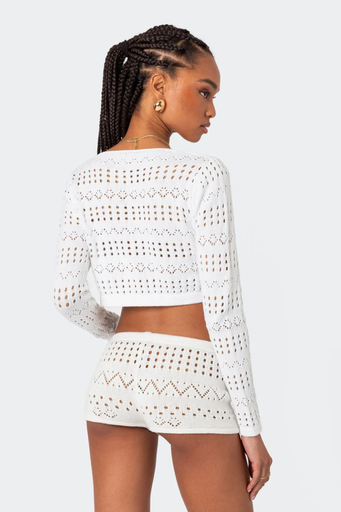 Betsy Tie Front Knitted Cardigan