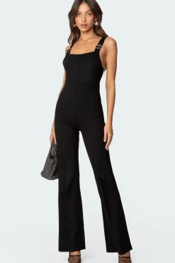 Bianka Buckle Strap Jumpsuit