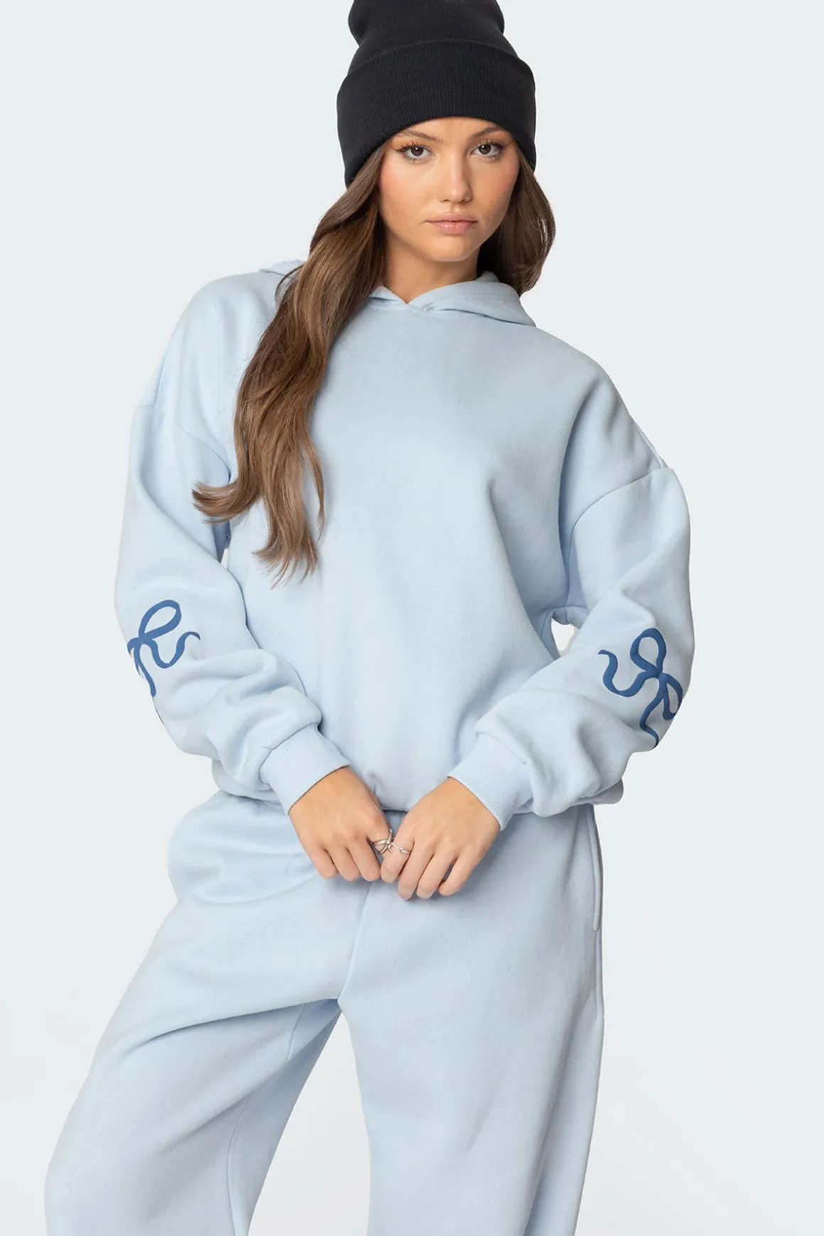 Bonney Bow Detail Hoodie