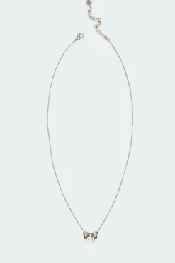 Bow Charm Necklace