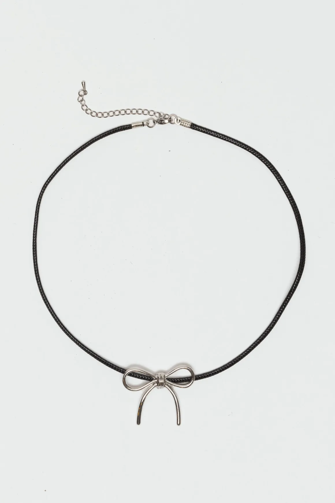 Bow Cord Necklace