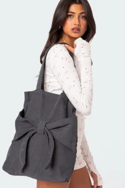 Bow Detail Tote Bag