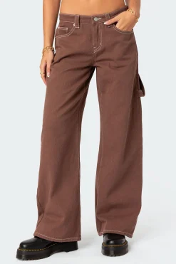 Brenda Low Rise Carpenter Jeans
