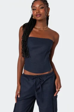 Bristol Linen Look Corset