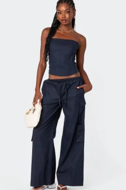 Bristol Linen Look Corset