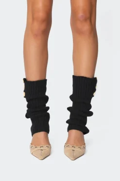 Button Leg Warmers