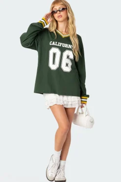 Cali Oversized Baseball T-Shirt