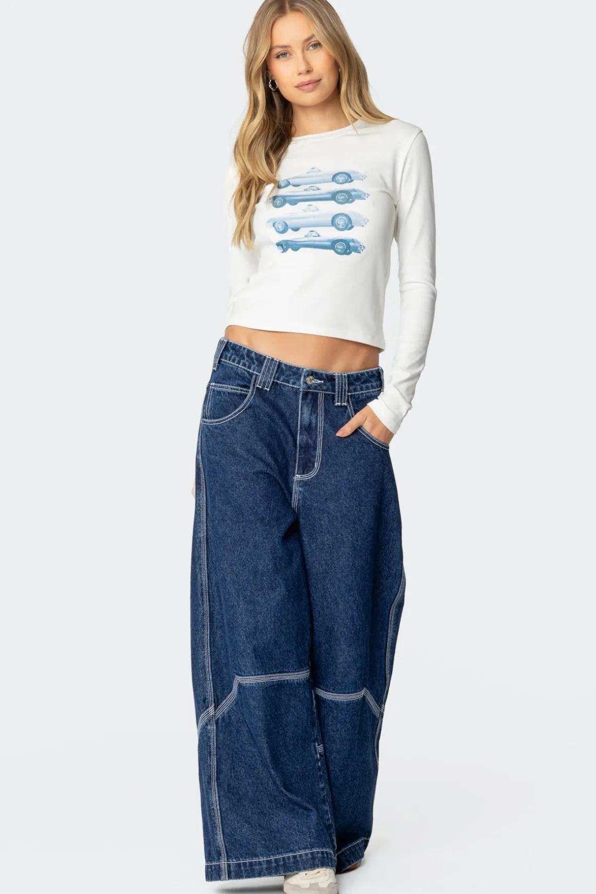 Car Club Long Sleeve T Shirt