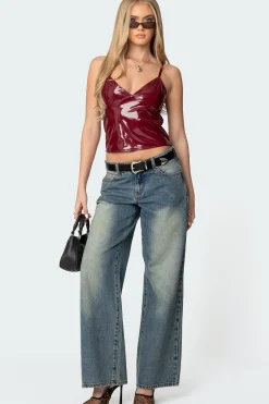 Carmie Vinyl Tank Top