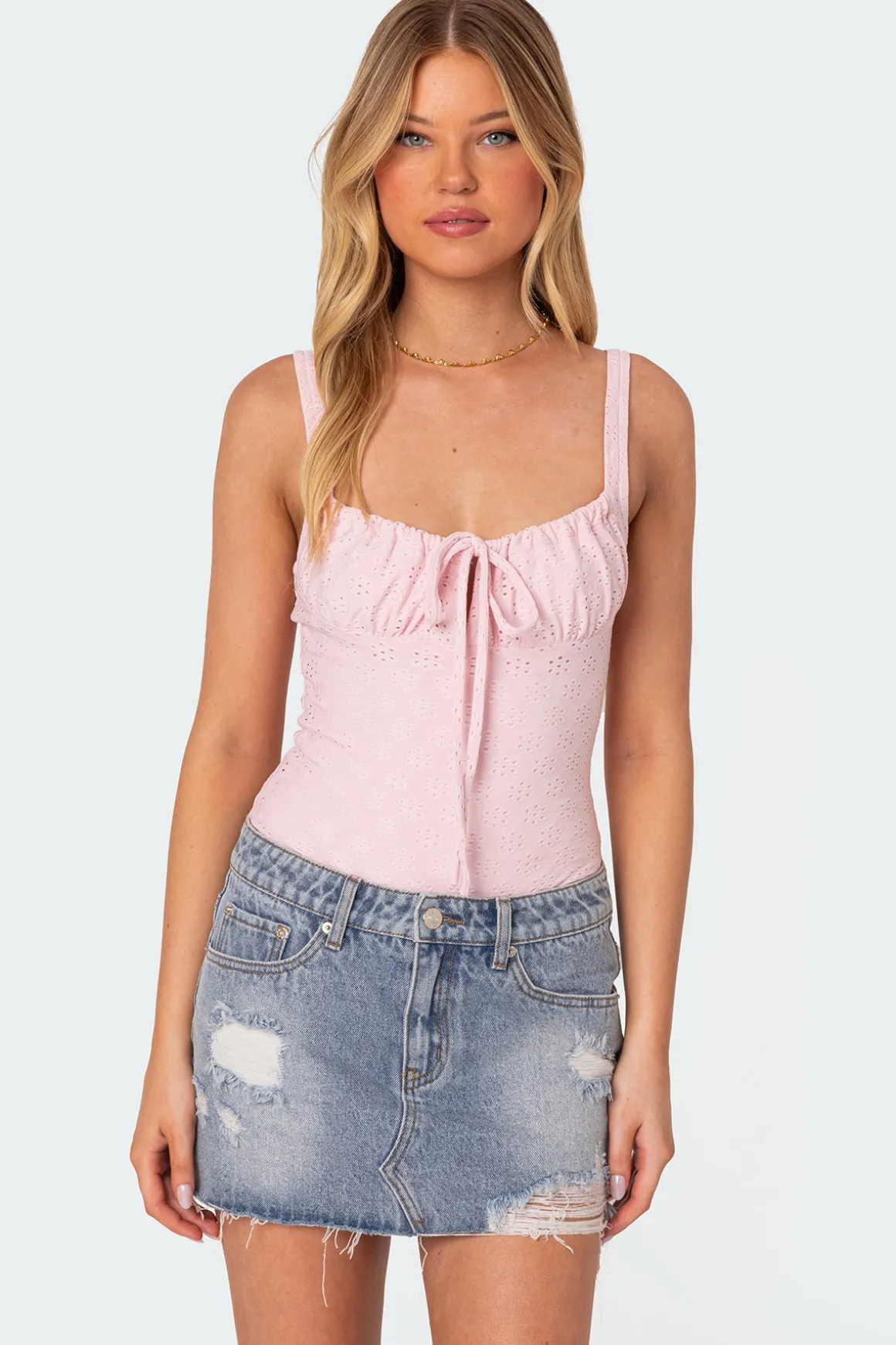 Carol Eyelet Bodysuit