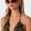 Cascading Drop Chain Necklace